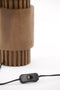 Light & Living Tafellamp Sakura - Bruin - 17x13x37cm - Woonkamer - Slaapkamer