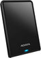 Adata HV620S - Externe HDD 2TB - USB 3.2 - Zwart