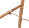 vidaXL - Dubbele - handdoekenladder - met - 5 - tredes - 50x160 - cm - bamboe