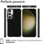 iMoshion Hoesje Geschikt voor Samsung Galaxy S24 Hoesje Shockproof - iMoshion Rugged Hybrid Carbon Case - zwart