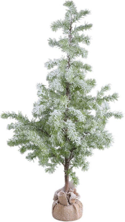 PTMD Elenian Decoratief Kerstmis Ornament - 60x60x120 cm - PE - Groen