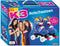 K3 Rolschaatsen - Verstelbaar - Maat 26-29 - Blauw/Roze