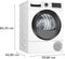 Bosch WQG133D7NL - Warmtepompdroger - AutoDry - 8 kg - 64 dB