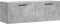 vidaXL - Wandkast - 100x36,5x35 - cm - bewerkt - hout - betongrijs