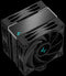 DeepCool AK400 ZERO DARK PLUS - CPU-koeler - 4 heatpipes - Zwart