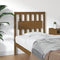 vidaXL - Hoofdbord - 80,5x4x100 - cm - massief - grenenhout - honingbruin