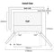 SAMSUNG RS90F66BETEF - Amerikaanse koelkast - Dispenser - Family Hub 21.5' - Mat Inox