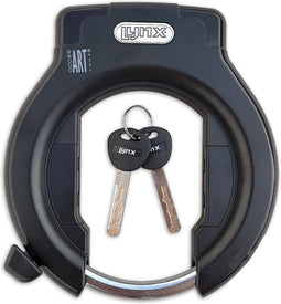 Fiets Ringslot Lynx ART-2 74mm Lazo Gehard staal zwart