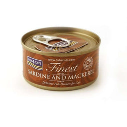 Kattenvoer FISH4DOGS Sardine and mackerel Vis 70 g