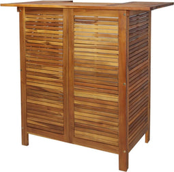 vidaXL - Bartafel - 110x50x105 - cm - massief - acaciahout