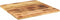 vidaXL - Tafelblad - vierkant - 90x90x2,5 - cm - massief - ruw - mangohout