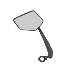 Falkx Linker fietsspiegel - acryl glas - 14x8.5 cm - verstelbare arm 21 cm