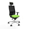 Bureaustoel met hoofdsteun Piqueras y Crespo 1D026N1 Pistache