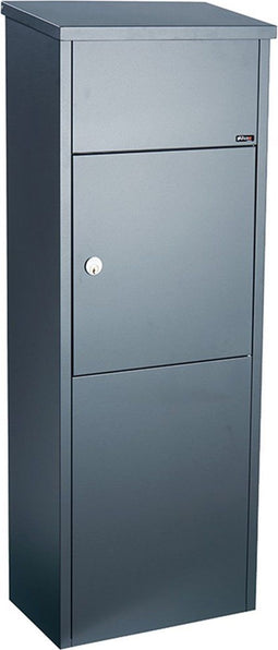 Allux 600 - Pakketbrievenbus - 6-pins RUKO slot - Antraciet