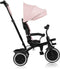 Lionelo Berry - Driewieler 2in1 - 360° draaibare stoel - Tot 25 kg - Roze