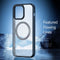 Dux Ducis Aimo - Geschikt voor iPhone 15 Pro Max - magnetisch Back cover hoesje - Zwart