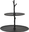 Light & Living Etagere Tresa - Zwart - 2 Laags