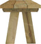 vidaXL - Tuinbank - 110 - cm - geïmpregneerd - massief - grenenhout