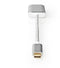 Nedis CCTB64580AL02 - USB-C naar Mini DisplayPort Adapter - 4K@60Hz - Zilver