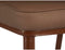 Leunstoel Ruiten Bruin Zwart Staal 53 x 90 x 43 cm (2 Stuks)