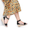 POSH by Poelman DADU - Dames sandalen met hak 7 cm - Zwart - Maat 38
