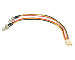 StarTech.com TX3 - Fan Power Splitter Kabel - 15cm - Multi-color
