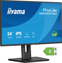 Iiyama ProLite XB2492HSU-B1 - 24" Full HD IPS Monitor - 120Hz - Zwart