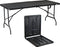 Novitaa FT170DB - Inklapbare Tafel - 170 x 74 cm - 4-6 Personen - Donker bruin