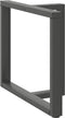 vidaXL - Eettafelpoten - 2 - st - T-vormig - 90x35x(72-73) - cm - staal - antraciet