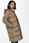ONLY ONLAMANDA LONG PUFFER COAT - Dames Jas - Maat S - Polyester