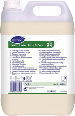 TASKI Jontec Satin Care - Vloerreiniger zijdeglans 5L - Slipbestendig en duurzaam