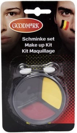 Belgian Red Devils Make-up Kit Driekleur