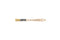 Qrea - Kwast varkenshaar nr 1/2 breedte 15mm | 6 stuks