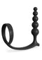 Pipedream - AssGasm Cockring Anal Beads - Anal Toys Beads Zwart