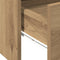 vidaXL - Salontafel - - - Artisan - Eiken - - - 102x55x43,5 - cm - - - Gemaakt - van - Verwerkt - Hout