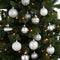 House of Seasons - Plastic Kerstballen Set - 60 Stuks - Ø7 cm - Zilver (60 stuks)