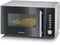 Severin MW 7773 - Magnetron met grill en hetelucht - 20L - 800W zwart/zilver roestvrij staal
