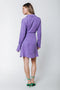 Colourful Rebel Hette Uni Wrap Mini Dress - Overslag jurk - Lange mouw - Maat S