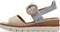 Tamaris Sandalen - Klittenbandsluiting - Beige