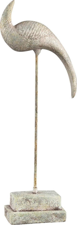 PTMD West Cream cement vogel beeld hoog S