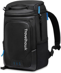 Travelhawk Koelrugzak - Koeltas - 21 Liter - Tot 20 uur koeling - Zwart
