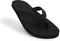 Indosole Essential Flip Flop - Vegan Teenslippers - Natuurrubber - Zwart - Maat 41/42