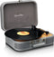 Classic Phono TT-116GY - Retro Platenspeler - Bluetooth 5.0 - Grijs