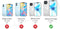Qubits - slim wallet hoes - Geschikt voor iPhone 12 Pro Max - Zwart