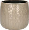 Mica Decorations Floyd Bloempot - H21 x Ø24 cm - Grijs