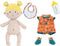 JEMINI Mon Premier Poupon June lappenpop +/- 30 cm met 4 accessoires