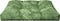 vidaXL - Palletkussen - bladpatroon - 70x70x12 - cm - stof