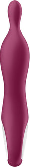 Satisfyer, A-punt vibrator, 'A-Mazing 1, 21,5 cm', waterdicht, oplaadbaar, flexibele punt