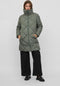 Vila Viadaya - Jas - Halflang met rits en hoge kraag - Laurel Wreath Dames Maat 34
