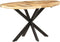 vidaXL - Eettafel - 140x80x75 - cm - massief - mangohout
